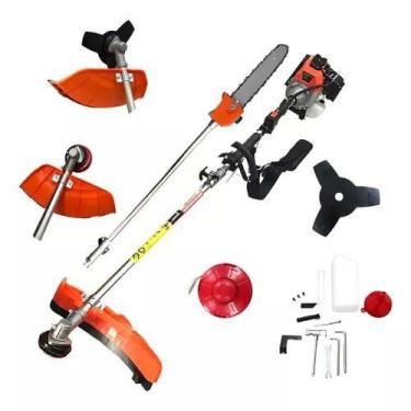 Imagem de Roçadeira A Gasolina 2t 62cc 2.2hp Com Serra Sabre 30cm Na - Sa, Songl