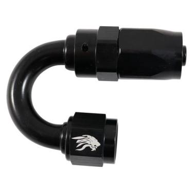Imagem de Conexão 6AN / AN6 Curva 180 Aeroquip All Black - Cód.7159 - ASLLAN