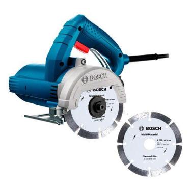 Imagem de Kit Serra Marmore Bosch Gdc 150 Com Disco Multimaterial 110v, 110V
