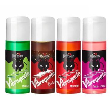 Imagem de Vibroquete gel eletrizante 12gr - hot flowers, MENTA