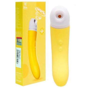 Imagem de Vibrador Clitóris Pulsação Banana Dibe - sexy import