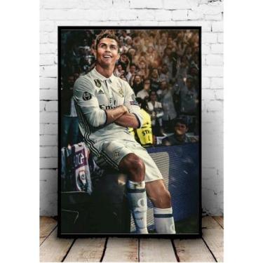 Imagem de Quadro Decorativo Cristiano Ronaldo Cr7 Arte Futebol Clube - CP, 4, 1 