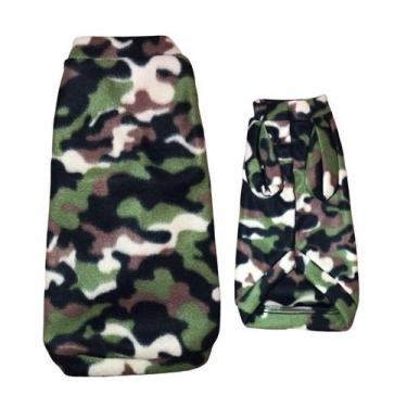 Imagem de Roupinha De Frio Para Cachorro - Camuflado P - Nicapet