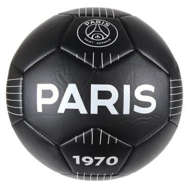 Imagem de Bola De Futebol De Campo Paris Saint-Germain Black Estadios N5 - SPORT
