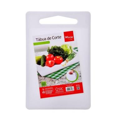 Imagem de Tábua de Corte com Pegador Retangular 39x26Cm - Wincy Casa