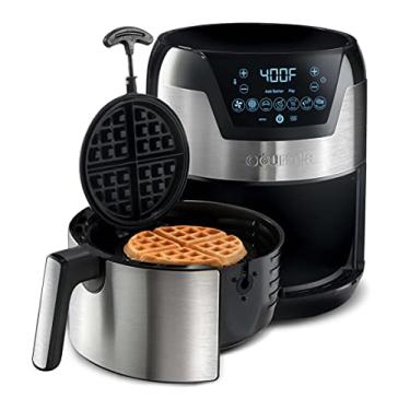 Imagem de Gourmia GAFW598 2 em 1 - Fritadeira a ar digital + máquina de waffle