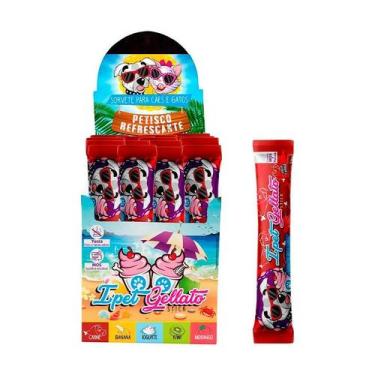 Imagem de Sorvete Ipet Gelatto para Cães Sabor Carne 30ml