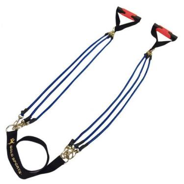 Imagem de Extensor Elástico Multi Regulagem Pedal Gold Sports, Único, Unissex, V