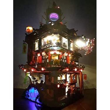 Imagem de Kit de Iluminação LED My Pet Elephant para Lego 70620 Ninjago City - 1 Peça - Unissexo - 7 a 14 Anos