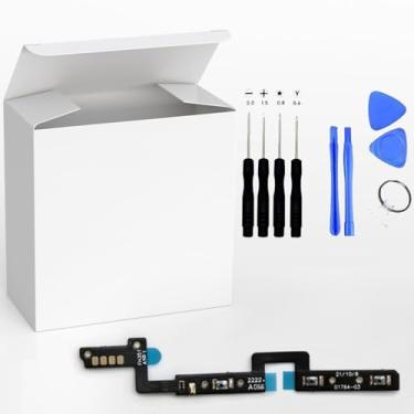 Imagem de Jencyfu Para Google Pixel 7 Pro Botão Ligar Cabo Flex Substituição da Fita - Botão de Volume Cabo Flexível Peça de Substituição para Google Pixel 7 17.0 cm 2022 GP4BC GE2AE GFE4J com Ferramenta de