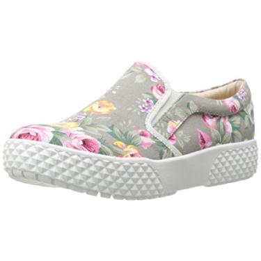 Imagem de Mojo Moxy Tênis feminino fashion marítimo, Cinza floral, 35