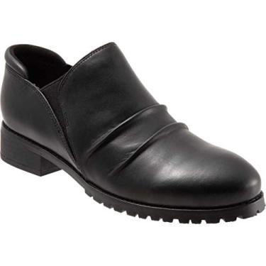 Imagem de SoftWalk Mocassim feminino Mara, Nobuck preto, 8 Wide