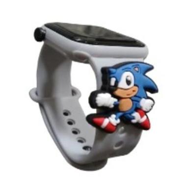 Imagem de Relógio Digital Infantil SONIC  Resistente à Água_Cinza - Smactudo