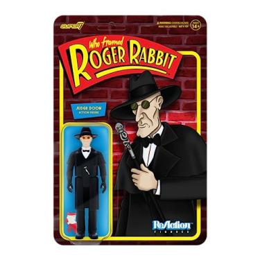 Imagem de Super7 Who Framed Roger Rabbit Judge Doom - 3.75" Who Framed Roger Rabbit Action Figure with Accessory Classic Movie Collectibles and Retro Toys
