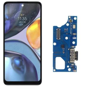 Imagem de Tela Display Lcd Touch Frontal Para Moto G22 Placa De Carga