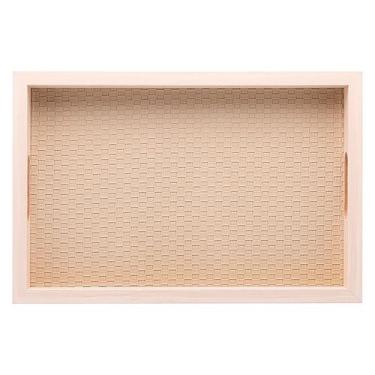 Imagem de Bandeja Retangular em MDF 30x4x20cm 5675 - Lyor - LYOR, WOLFF, ROJEMAC