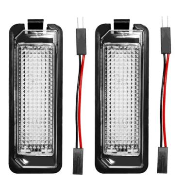 Imagem de TOPKU Luzes de placa de licença para Volkswagen Passat B6 CC Eos Golf 4 5 6 7 MK7 Polo Super Seat Leon Altea Fantasy Flashing Multicolor com decodificação 12V