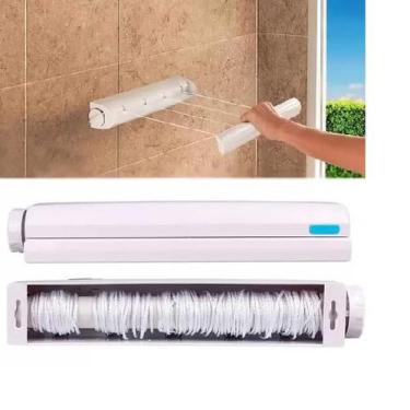 Imagem de Varal Retrátil Automático com 4 Cordas Ajustável - Exito