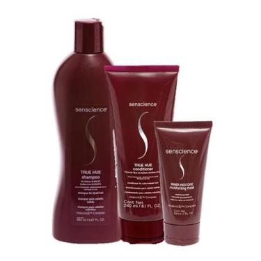 Imagem de Senscience True Hue Shampoo 280ml Condicionador 240ml e Inner Restore 