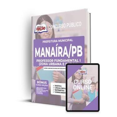 Imagem de Apostila Prefeitura de Manaíra - PB - Professor Fundamental I (Zona Ur