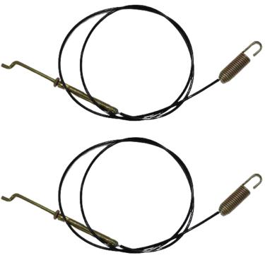 Imagem de Jvfnxpm 946-0898 Cabo de embreagem para substituição 746-0898A 746-0898B 746-0898 para MTD Ryobi Yard Machines Craftsman Troy-Bilt Cub Cadte Husky Snow Throwers - Pacote com 2