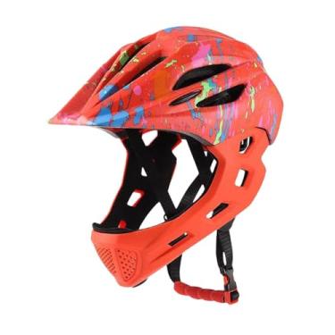 Imagem de rockible Capacete de bicicleta para crianças, capacete de bicicleta infantil ajustável, capacete de ciclismo fashion, capacete para escalada ao ar, Laranja