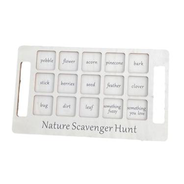 Imagem de MERIGLARE Caça ao Tabuleiro Montessori Exploração Jogo Atividades para Crianças Bandeja de Jogo de Madeira para Crianças Meninos Meninas