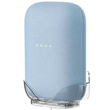 Imagem de LeongLzt Ouligei Google Nest Suporte de parede para alto-falante de áudio, sistema de gerenciamento de cabos integrado e suporte de prateleira de alto-falante de fácil instalação – Acessório elegante e durável para economia de espaço