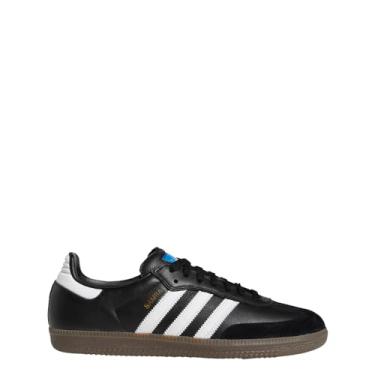 Imagem de Adidas Tênis Samba ADV, Core Black/Cloud White/Gold Metallic, 42