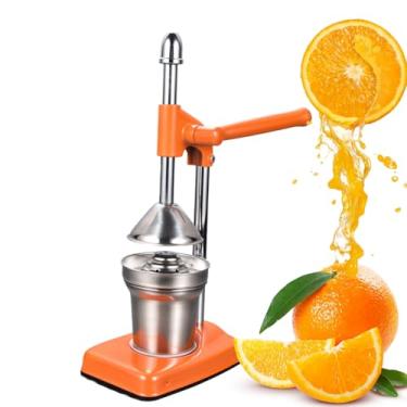 Imagem de GOVNPJ Espremedor Manual de Laranja, Romã e Frutas Cítricas com Filtro de Aço Inoxidável e Design Resistente à Corrosão