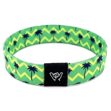 Imagem de Hang Loose Bands - Pulseira de praia de surfista costeiro para homens, mulheres e adolescentes - Verão confortável - Pulseira reversível Boho - Pulseiras de amizade, Medium: 7.5" length (for large