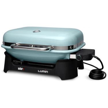 Imagem de Churrasqueira Grill Elétrica para até 4 Pessoas, 110V, Weber, Azul