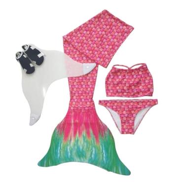 Imagem de Cauda de Sereia Completa Super Confortável para Nadar Laura