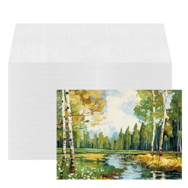 Imagem de ZAYOUAU 400 folhas de papel aquarela a granel, 12,7 x 17,8 cm, 300 g/m², algodão, branco, prensa a frio, papel de pintura artística para crianças, iniciante da Academia, papel de desenho solto,