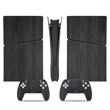 Imagem de Adesivo para console digital PS5 Slim, capa protetora para controle de jogo (cinza)
