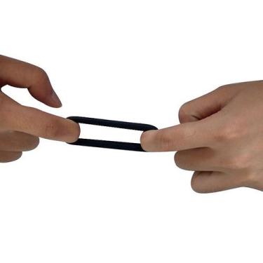 Imagem de Anel Peniano de Silicone Flexível e Resistente 3,5CM - Preto - Aphrodi