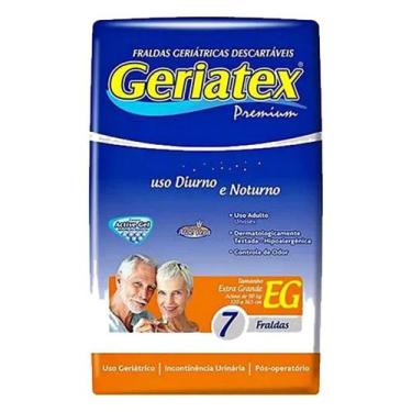 Imagem de Fralda Geriatex Premium Tamanho EG com 7 Unidades