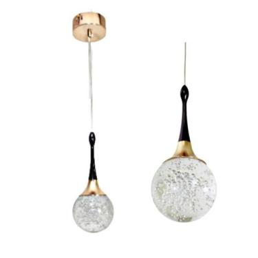 Imagem de Pendente Cabeçeira Luminária de Teto - Bronzil