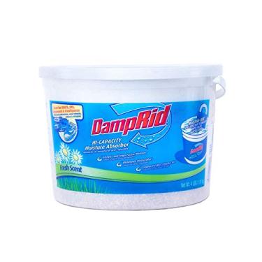 Imagem de DampRid FG50T Absorvente de Umidade 1,8 kg Balde de Alta Capacidade para Ar Mais Fresco, Mais Limpo em Espaços-Pacote com 2, 1,8 kg, Branco, 2 Unidades