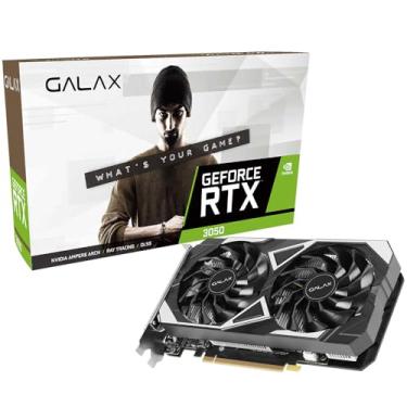 Imagem de Placa de Vídeo Galax GeForce RTX 3050 EX 2X 6GB 96Bit GDDR6-35NRLDHP9ODV