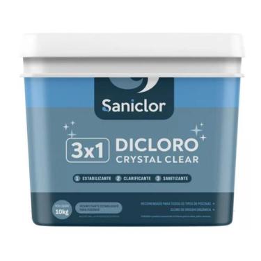 Imagem de Dicloro 3x1 Saniclor 10kg Piscina Estabilizante Clarificante