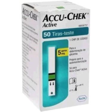 Imagem de Tiras Accu Chek Active Com 50 Unidades Roche - Roche Produt - ACUU-CHE