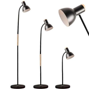 Imagem de Luminária Piso Chão Coluna 155Cm Regulável Flexível 360 - GIMPO