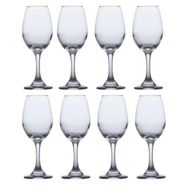 Imagem de Taça Luxo 365ML Cristal Vinho Água Suco Drinks - 8Unid - CRISTAR