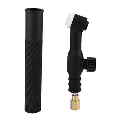 Imagem de Mavaol Peça de substituição da tocha TIG série WP 9, conector de cobre alto, cabo ergonômico, resfriado a ar, compatível com WP 9P/WP 9F/WP 9V/WP 9FV, para soldadores profissionais (9FV)