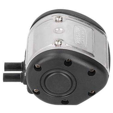 Imagem de YYQTGG 2 - Pulsador de máquina de ordenhar de plástico, design de saídas, material de aço plástico de qualidade com bomba de vácuo de plástico e aço inoxidável para máquina de ordenhar de carneiro de vaca, equipamento de cultivo