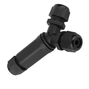 Imagem de Conector de Fio Elétrico Resistente à água, Plugue Rápido Tipo Y de 3 Vias e 3 Núcleos IP68 para Rede, Iluminação, Equipamento, -20 °C a 85 °C, 0,75-2,5m㎡ (AWG18-15)