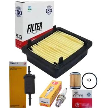 Imagem de Kit Revisão Lander 250, Tenere 250 16 24 Filtros, Vela - Metal Leve