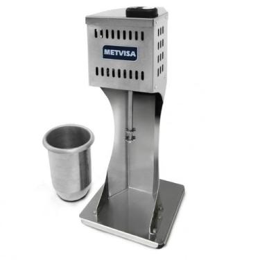 Imagem de Batedor De Milk Shake Industrial Metvisa 500W Inox Bmk, 220V