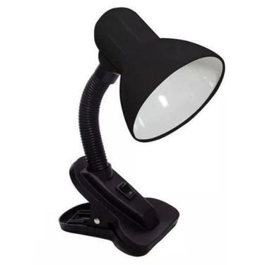 Imagem de Luminaria De Mesa Articulavel 20 Uni Garra Luz Abajur Bivolt